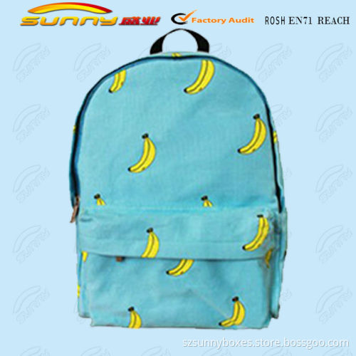 2014 floral canvas backpack